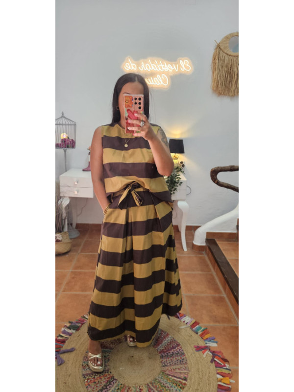 Conjunto rayas 