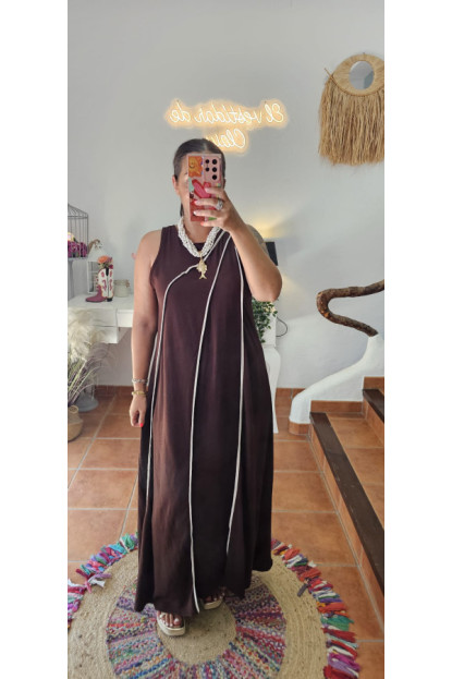 Vestido raya blanca + Colores 