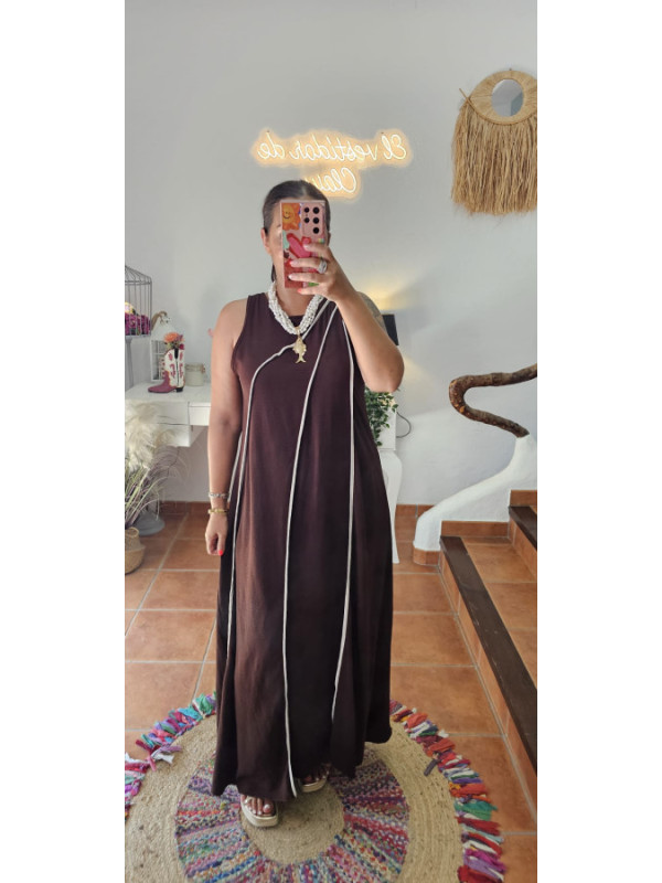Vestido raya blanca + Colores 