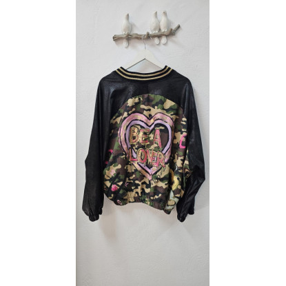 PROMO Bomber print corazón(ANTES 49,95€)