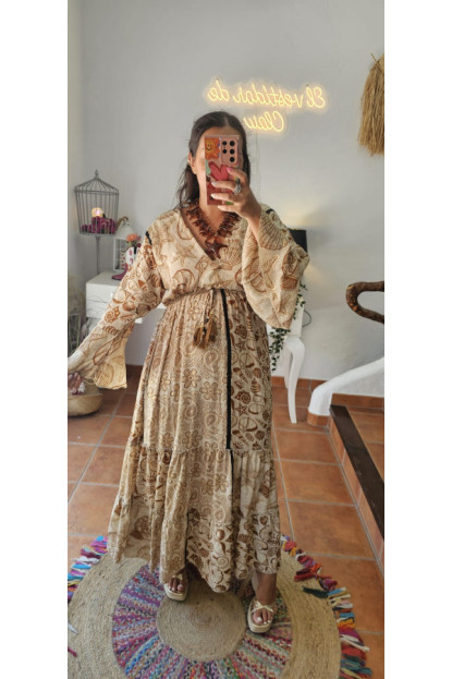 Vestido estampados marinos 