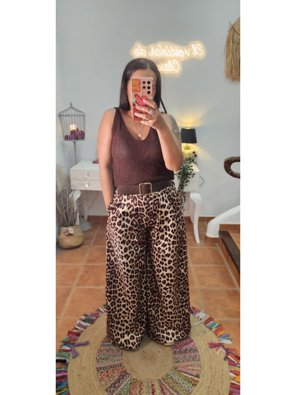 Pantalón leo cinturón 