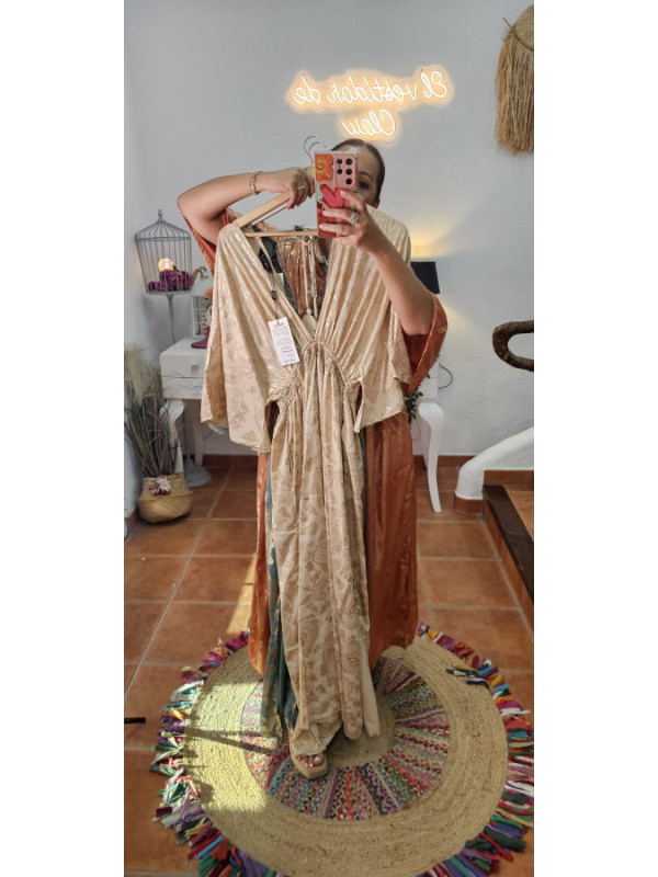 Vestido oro + Colores 