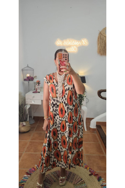 Vestido estampado + Colores 