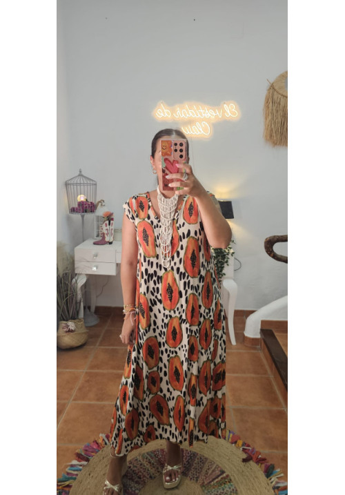 Vestido estampado + Colores 