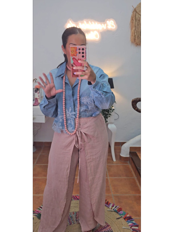 Pantalon lino lazada + Colores 