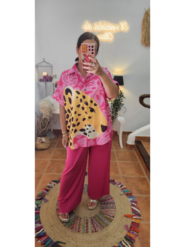 Pantalón plisado + Colores 