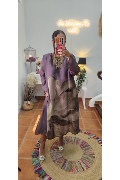 Vestido gasa flores AGOTADO 