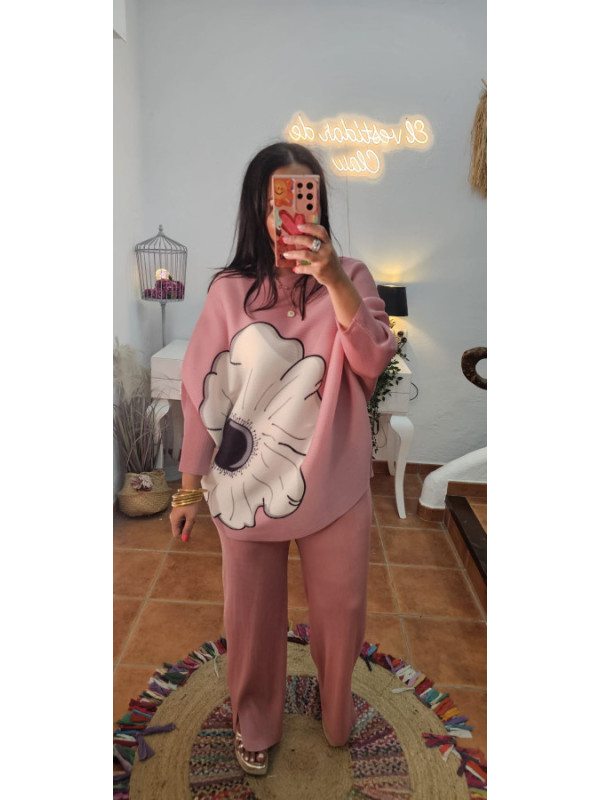 Conjunto muelle flor + Colores 