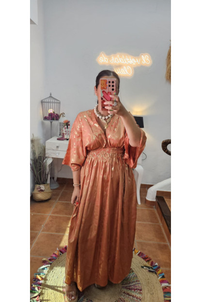 Vestido oro + Colores 
