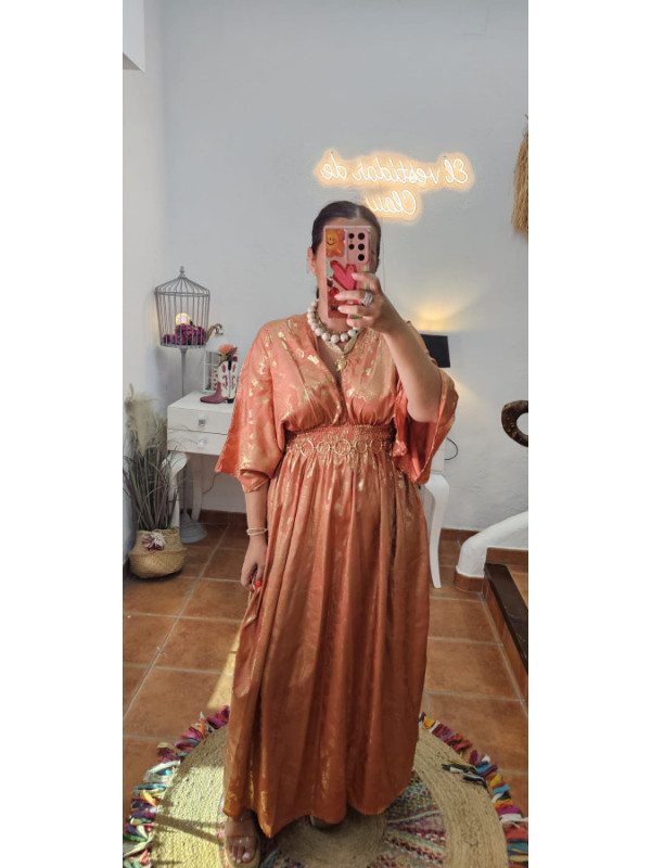 Vestido oro + Colores 