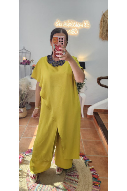 Conjunto casaca cruzada + Colores 