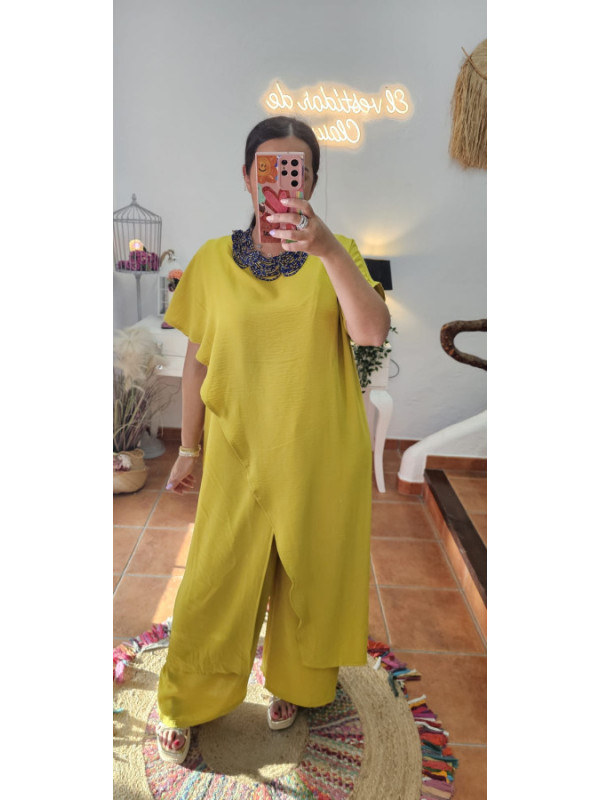 Conjunto casaca cruzada + Colores 