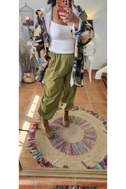 Pantalón bombacho tela  + Colores 
