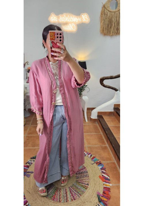 Kimono detalles Oro + Colores 