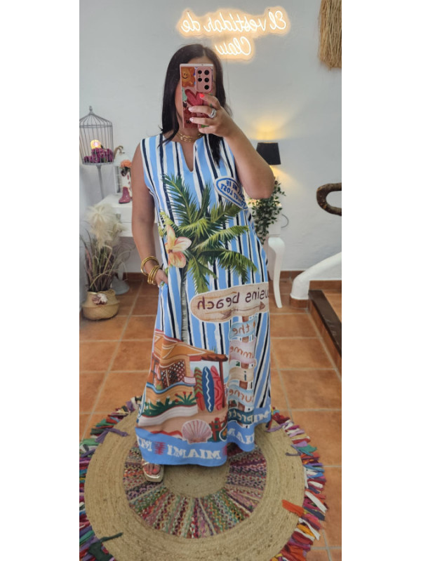 Vestido escote surf