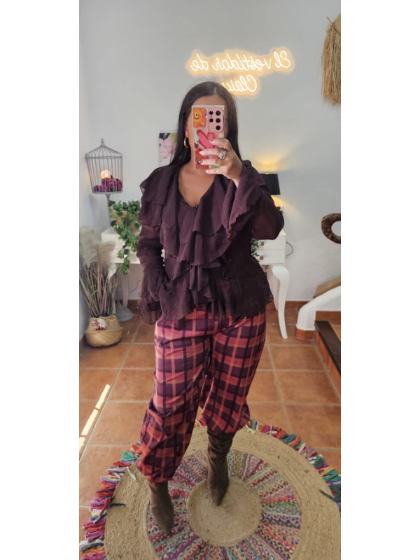 Blusa gasa volantes + Colores 