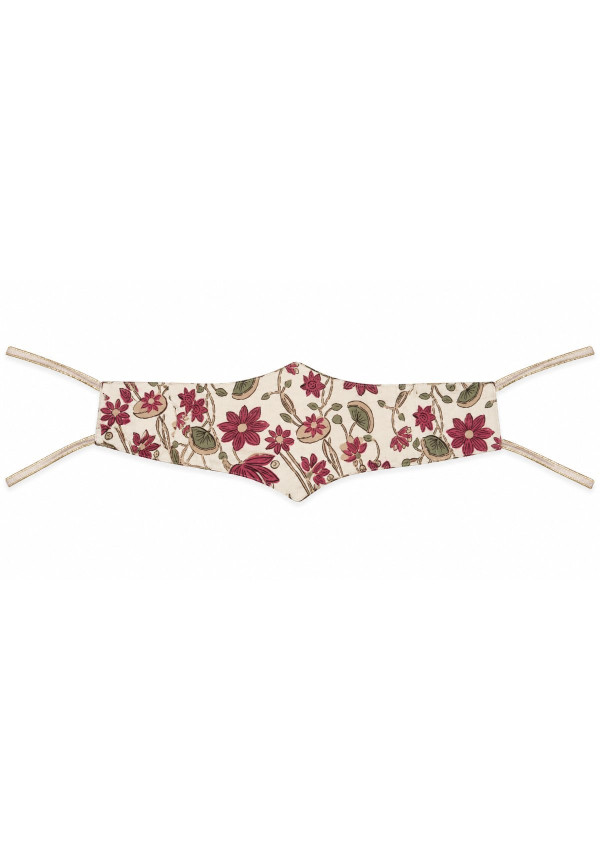 Fajin tela estampado doble pico