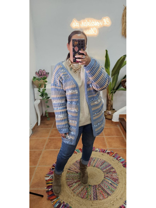 Chaqueta punto lentes + Colores 