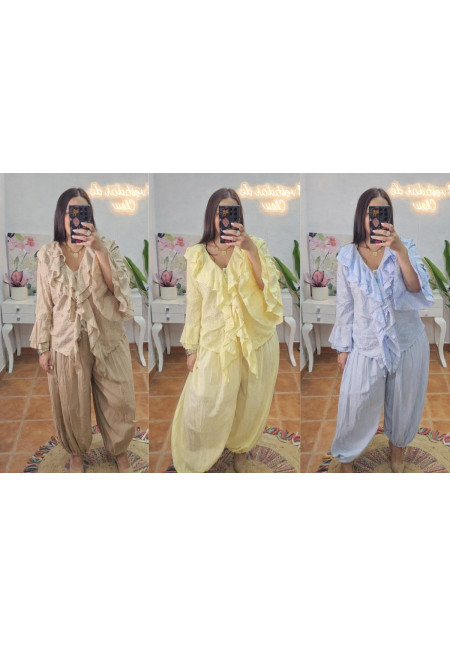 Pantalón fino bombacho  + Colores 