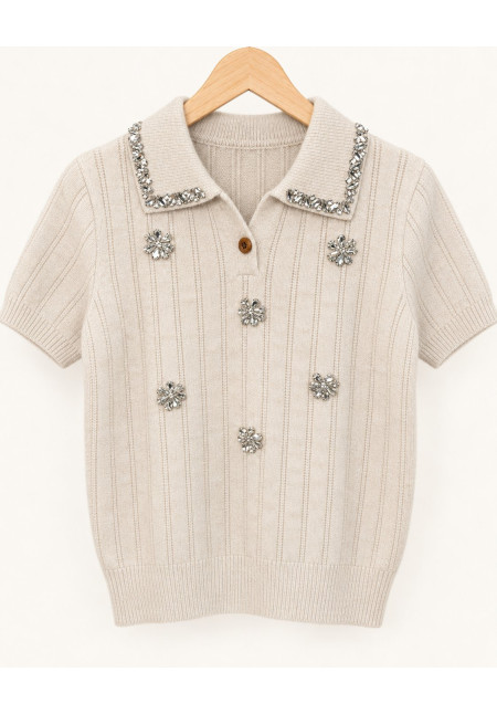 Jersey manga corta joyas 