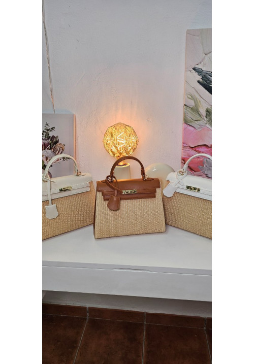 Bolso rafia H 