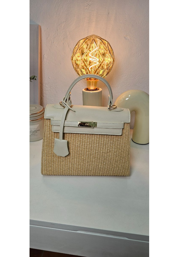 Bolso rafia H 
