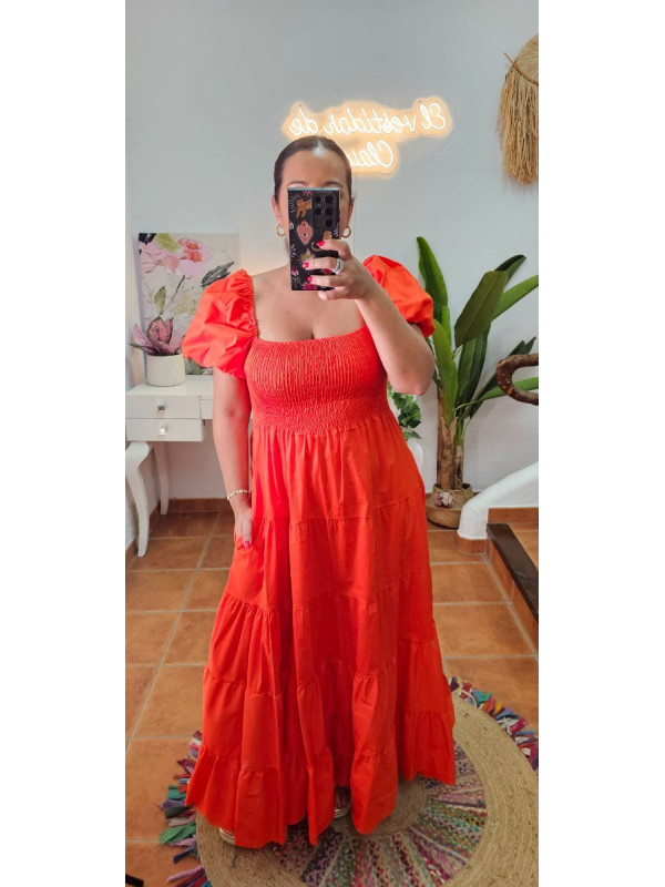 Vestido hombro + Colores 