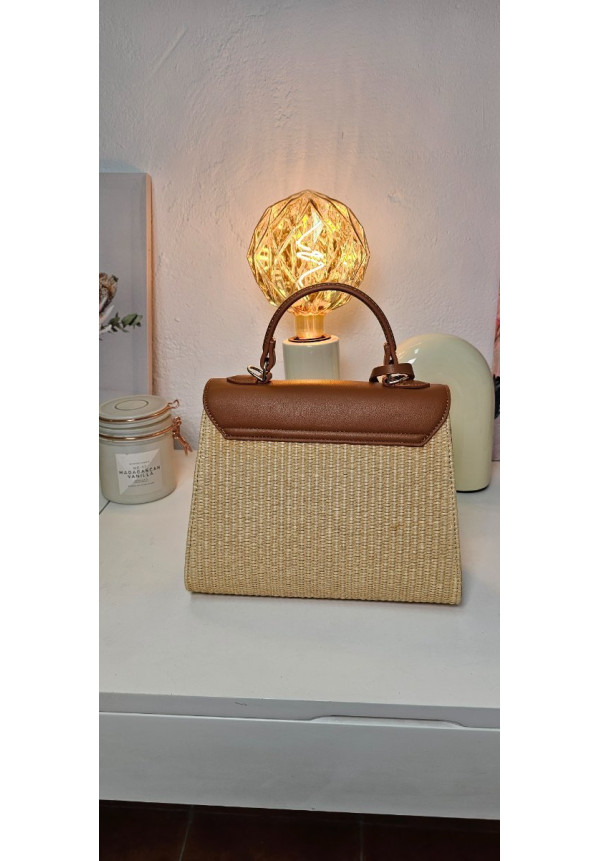 Bolso rafia H 