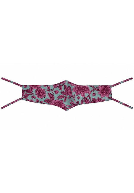 Fajin tela estampado doble pico