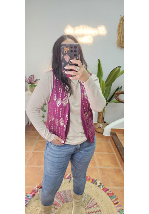 Chaleco punto lentes 