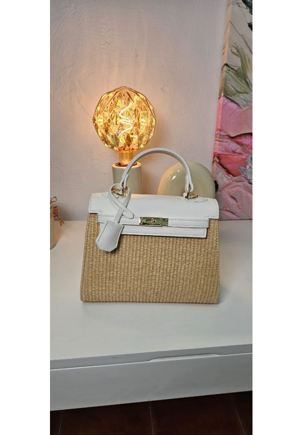 Bolso rafia H 