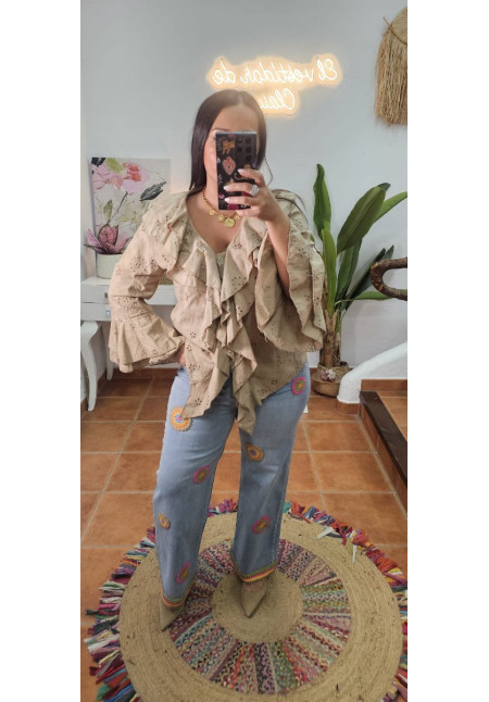 Jeans croché 