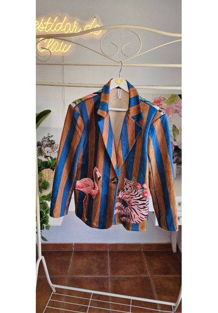 Americana antelina flamenco tigres