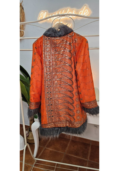Abrigo India Naranja 