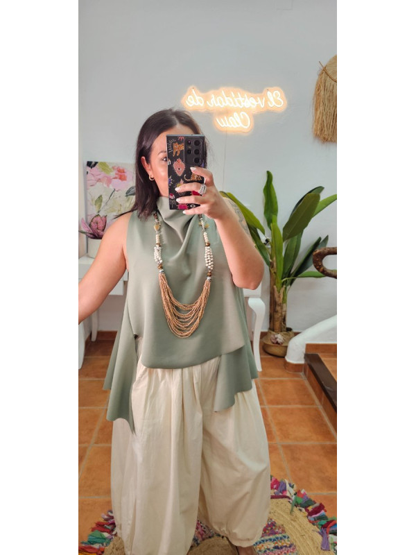 Chaleco asimétrico + Colores 