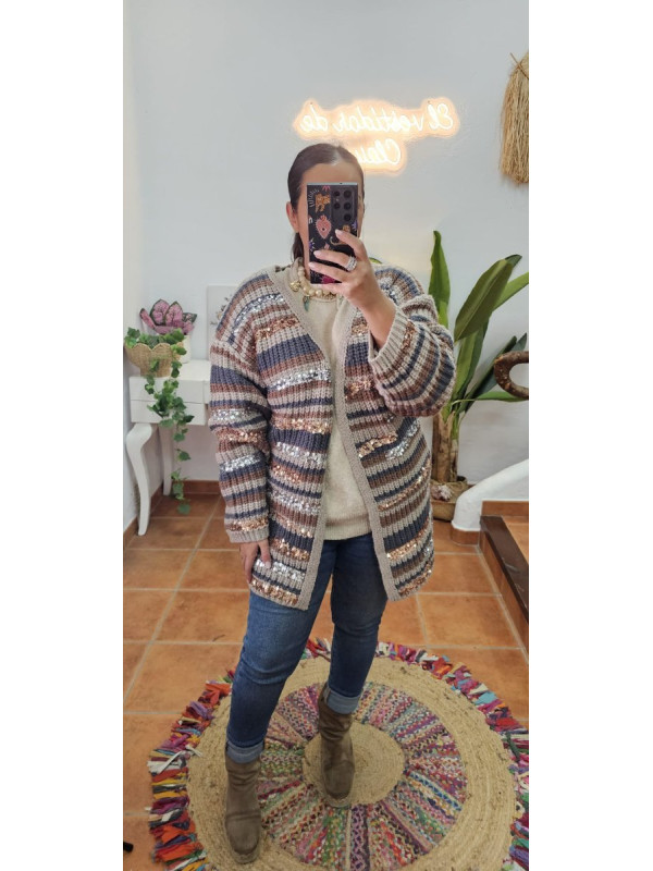 Chaqueta punto lentes + Colores 