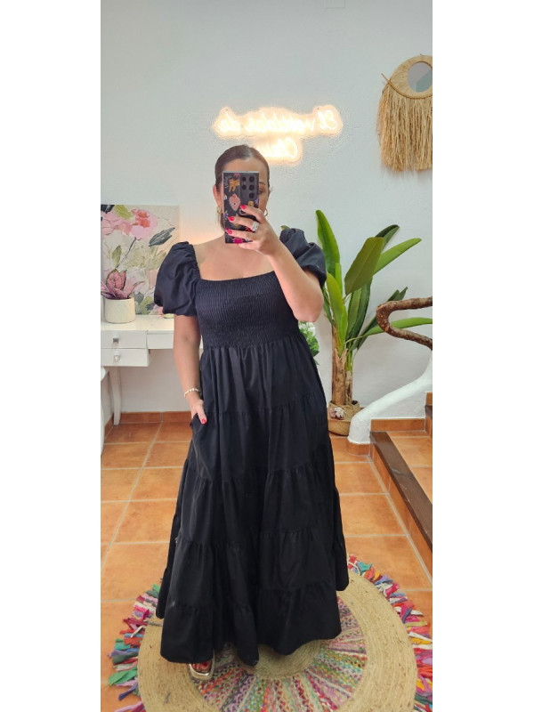 Vestido hombro + Colores 