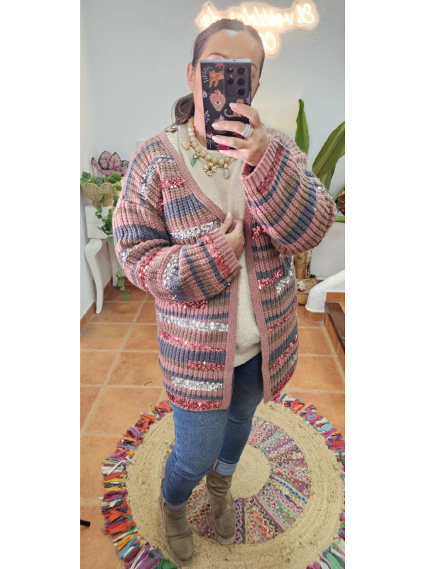 Chaqueta punto lentes + Colores 