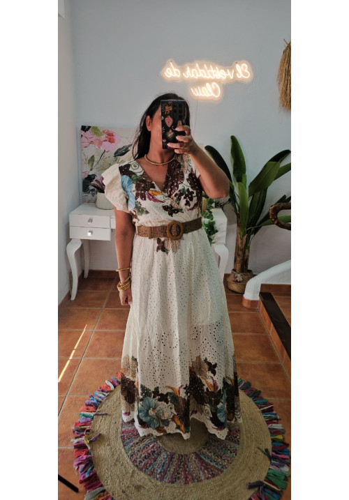 Vestido calado colores 