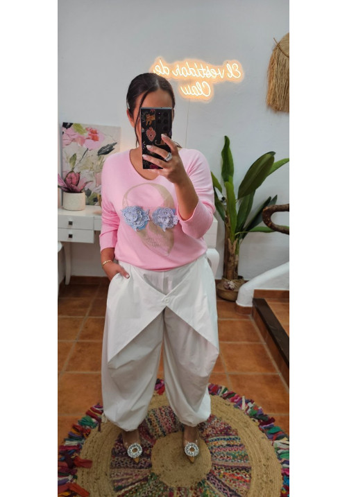 Pantalón  cruzado + Colores 