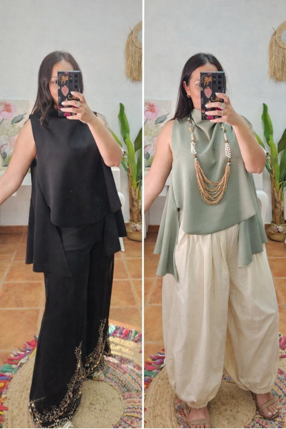 Chaleco asimétrico + Colores 