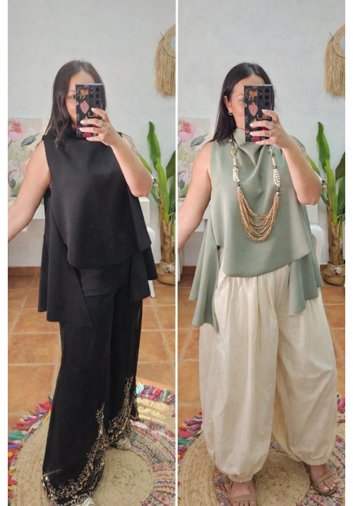 Chaleco asimétrico + Colores 