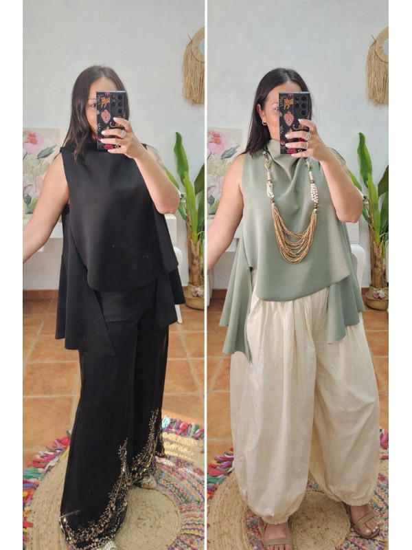 Chaleco asimétrico + Colores 